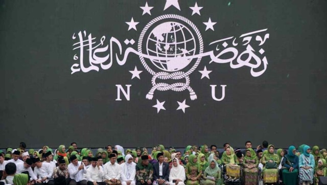 Harlah Ke-73 Muslimat NU, di Stadion Utama Gelora Bung Karno, Senayan, Jakarta, Minggu (27/1/2019).  (Foto: Fanny Kusumawardhani/kumparan)
