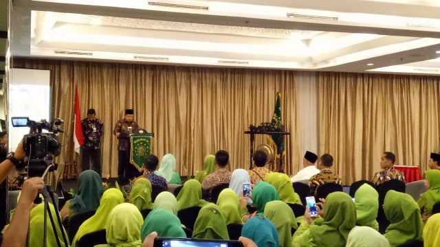 Rakornas PP Muslimat NU di Hotel Atlet Century Park Jakarta (Foto: Maulana Ramadhan/kumparan)