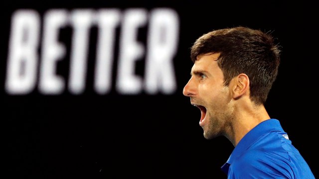 Novak Djokovic di final Australia Terbuka 2019. (Foto: REUTERS/Kim Kyung-Hoon)
