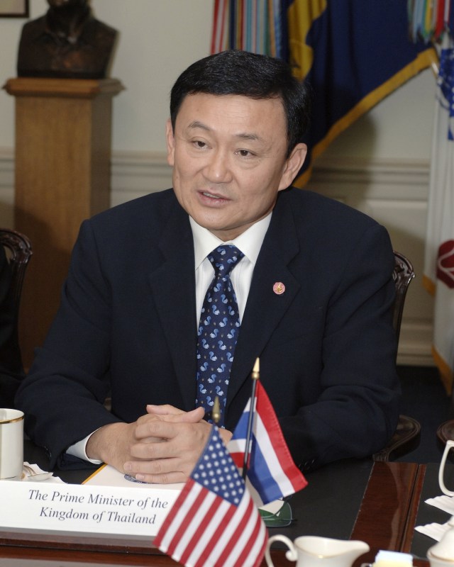 Thaksin Shinawatra. (Foto: DoD/Helene C. Stikkel)