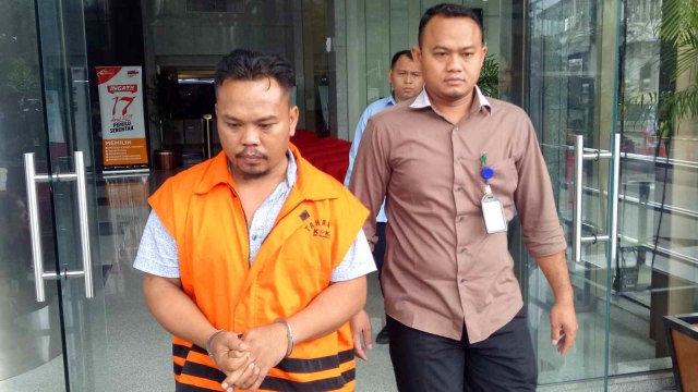 KPK rampungkan penyidikan Rijal Efendi Padang, pelaku penyuap Bupati Pakpak Bharat. Foto: Aprilandika Pratama/kumparan