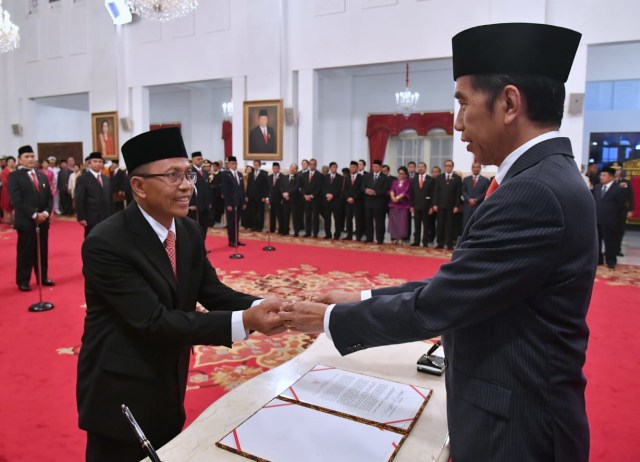 Pelantikan Julang Pujianto sebagai Duta Besar RI di Paramaribo, Suriname