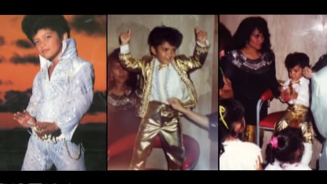 Bruno Mars Little Elvis. (Foto: Youtube/Anj)