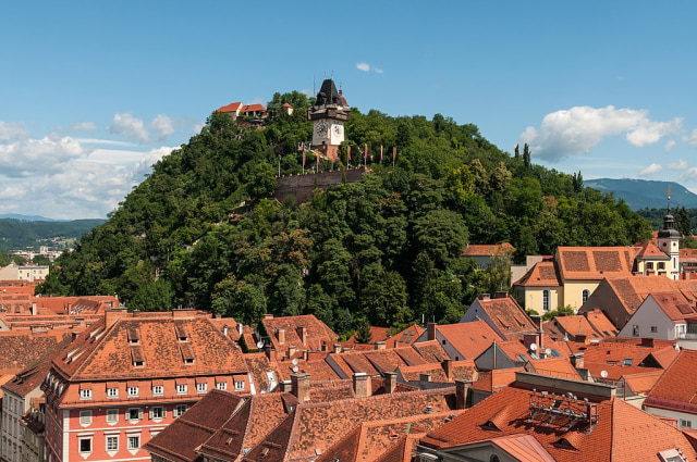 Potret salah satu sudut Kota Graz. Dok: Wikimedia Commons