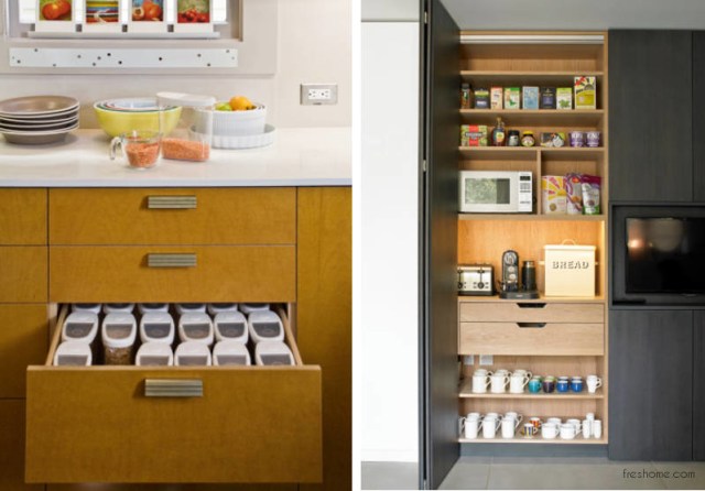 Kabinet Dapur Cokelat | Desainrumahid.com