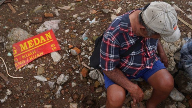 Preman di Terminal Senen. (Foto: Irfan Adi Saputra/kumparan)