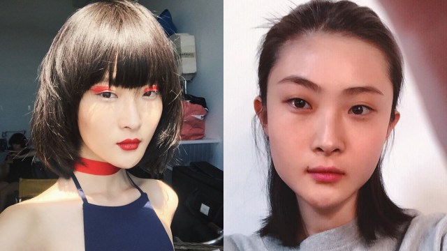 Model asal China yang bintangi video kontroversial Dolce & Gabbana. (Foto: @sadosang/ Instagram)