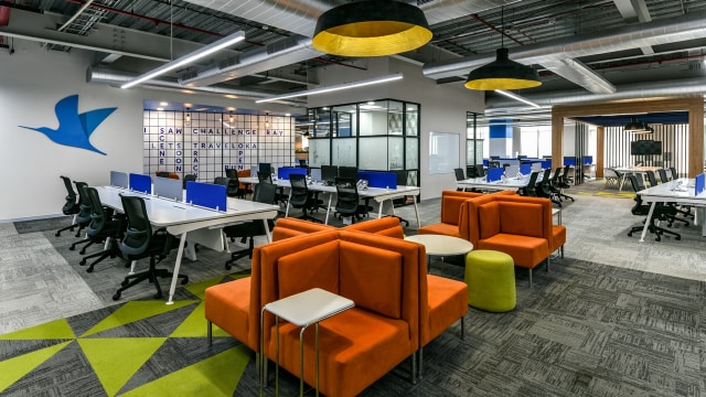 Kantor baru Traveloka di Bangalore, India. (Foto: Traveloka)