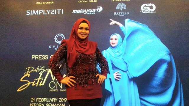 Dato' Sri Siti Nurhaliza.

 (Foto: Maria Gabrielle Putrinda/kumparan)