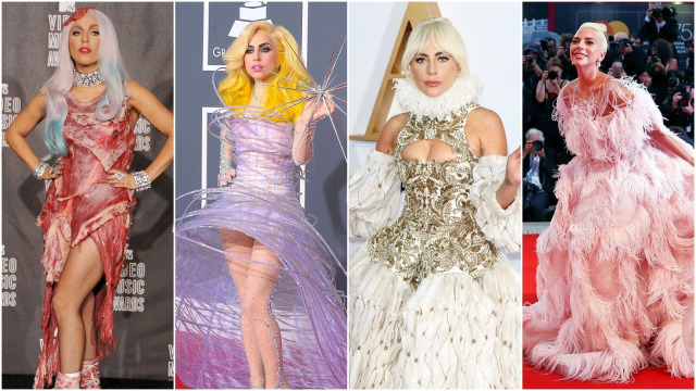Gaya Lady Gaga dari masa ke masa. (Foto: Dok. Lady Gaga x Joanne)