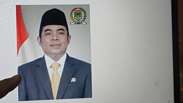 Ketua DPRD Lampung Selatan, Achmad Junaidi Sunardi. Foto: Matheus Marsely/kumparan