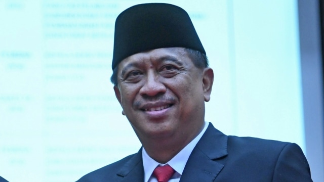 Kepala Badan SAR Nasional (Basarnas) Marsdya TNI Bagus Puruhito. (Foto: ANTARA FOTO/Wahyu Putro A)