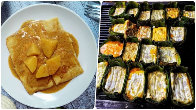 Makanan khas palembang. (Foto: instagram @ipungpurwati @noelkelen)