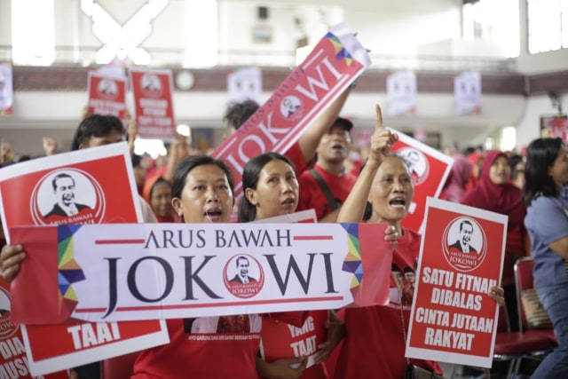 Relawan Arus Bawah Jokowi (Foto: dok. ABJ)