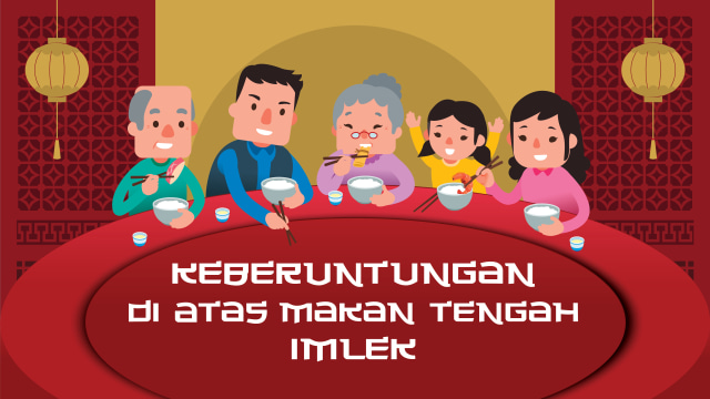 Keberuntungan di Atas Makan Tengah Imlek-COVER Foto: Nunki Lasmaria Pangaribuan/kumparan