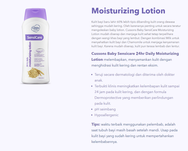 Review Cussons Baby SensiCare: Merawat dan Menjaga Kulit Bayi Sensitif (214748)