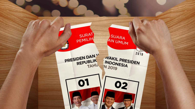 Ilustrasi Lipsus kumparan: Golput Bikin Takut