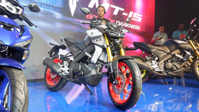 Yamaha MT-15 resmi diperkenalkan di pasar dalam negeri. Foto: Aditya Pratama Niagara / kumparanOTO