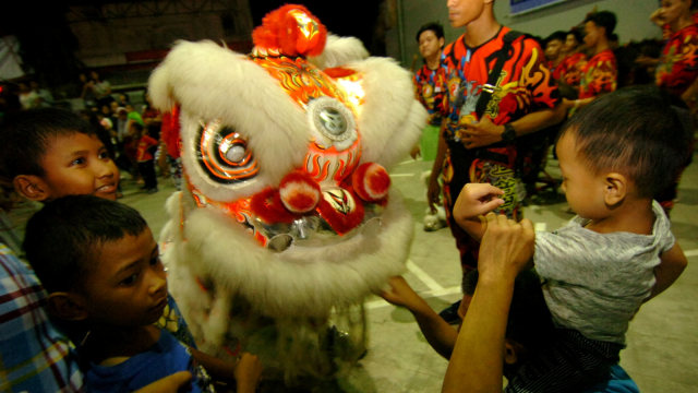 Imlek, Barongsai, Klenteng Tek Hay Kiong, Tegal