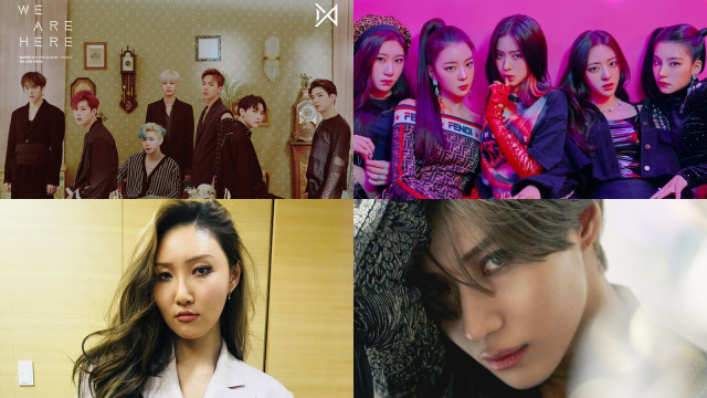 Idola K-Pop yang comback dan debut Februari 2019 Foto: Berbagai sumber