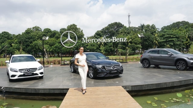 Suasana di acara Mercedes-Benz Weekend Test Drive 2019. Foto: Jamal Ramadhan