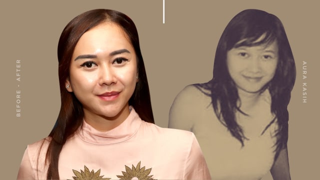 Before-After Aura Kasih Foto: Infografik: Putri Sarah Arifira/kumparan