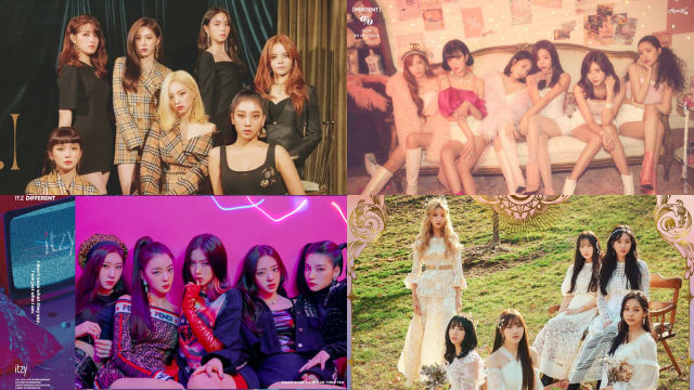Girlband K-Pop di tahun 2019. Foto: Berbagai Sumber