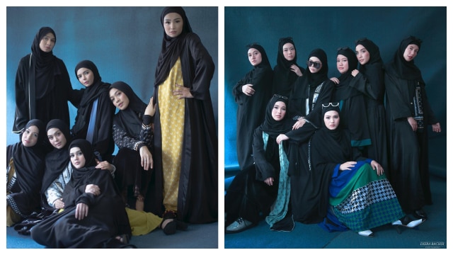Hijab Squad: Cut Meyriska, Chacha Frederica, Natasha Rizky Foto: IG @dierabachir