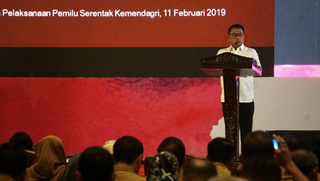 Kepala Kantor Staf Kepresidenan Jenderal TNI (Purn) Moeldoko menyebut Jokowi telah siap menghadapi Debat Capres. Foto: Nugroho Sejati/kumparan