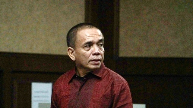 Gubernur Aceh nonaktif Irwandi Yusuf di Pengadilan Tipikor, Jakarta, Senin (11/2/2019). Foto: Nugroho Sejati/kumparan