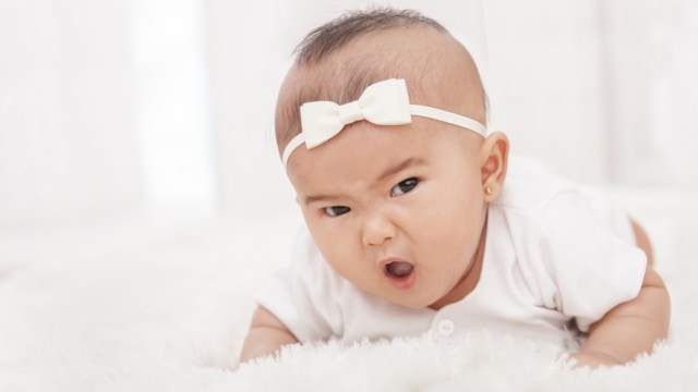 Ilustrasi bayi marah Foto: Shutterstock