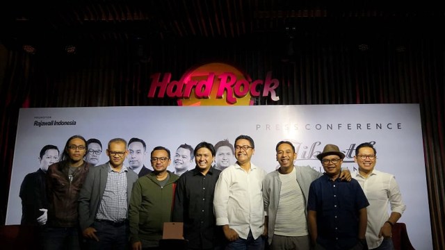 Konferensi Pers konser reuni Jikustik di Hard Rock Cafe Jakarta, Selasa (12/2). Foto: Vito/kumparan