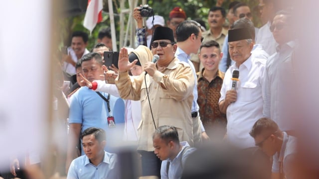 Capres Prabowo Subianto saat melakukan safari ke Purbalingga, Jateng. Foto: Dok. Tim Media Prabowo-Sandi