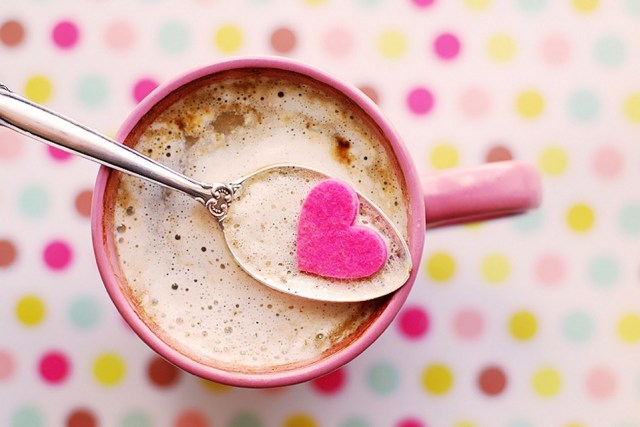 Ilustrasi minuman cokelat untuk Valentine. Foto: Pixabay