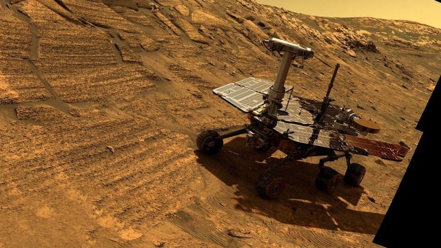 Opportunity si robot penjelajah Mars Foto: NASA