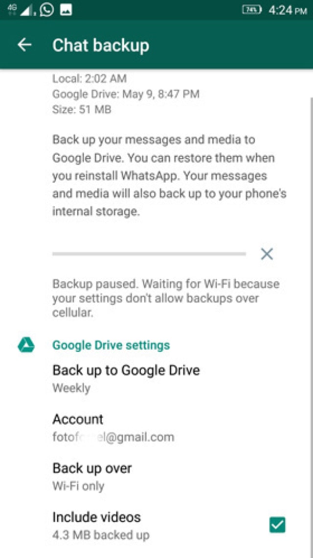 Cara Setting Backup Data Whatsapp Ke Google Drive Kumparan Com