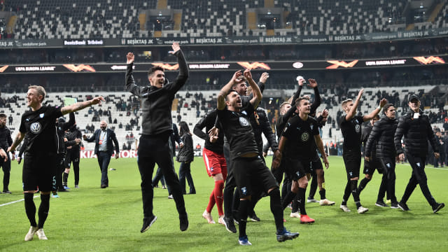 Malmo FF di Liga Europa 2018/19. Foto: OZAN KOSE / AFP
