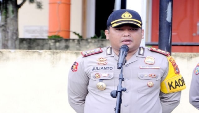 Kapolres Tana Toraja, AKBP Julianto Sirait (Makassar Indeks).