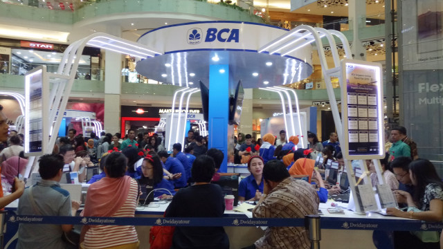 Singapore Airlines Travel Fair di Gandaria City, Jakarta, Jumat (15/2). Foto: Andari Novianti/kumparan