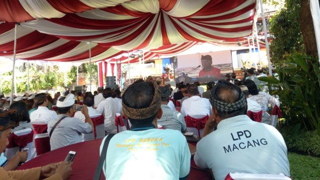 Ramah tamah Gubernur dengan LPD se-Bali, Jum;at (15/2) - kanalbali/LSU