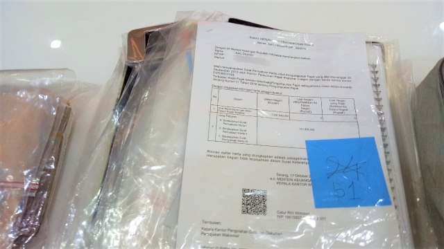 Barang bukti, Joko Driyono