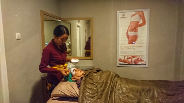 Layanan Treatment di Oriskin Bali (foto : IST)