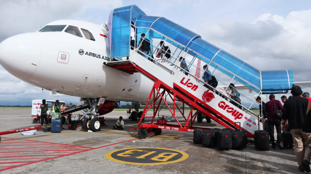 Batik Air di Bandara Bua, Palopo