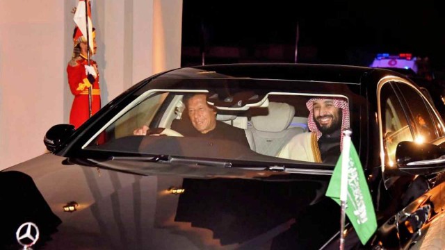 Mohammed Bin Salman, Imran Khan, Perdana Menteri Pakistan