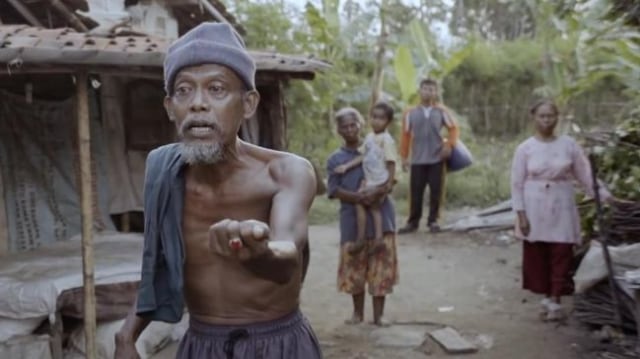 Slamet Ambari memerankan tokoh Jadag dalam film Turah. (Foto: Istimewa)