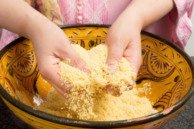 Couscous khas Maroko