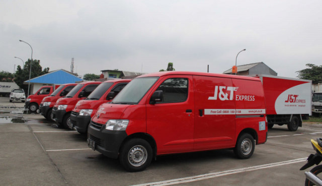 Armada pengiriman darat J&T Express (Foto: Istimewa)