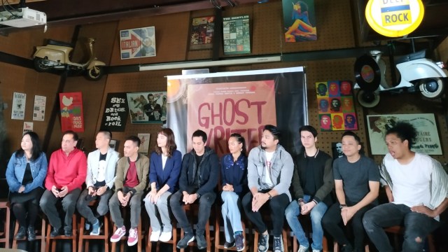 Konferensi pers Film 'Ghost Writer'. Foto: Alexander Vito/kumparan