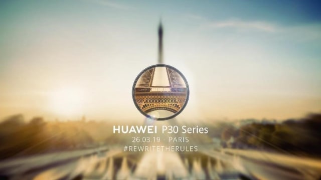 Tanggal peluncuran Huawei P30 Series di Paris, Prancis Foto: Huawei