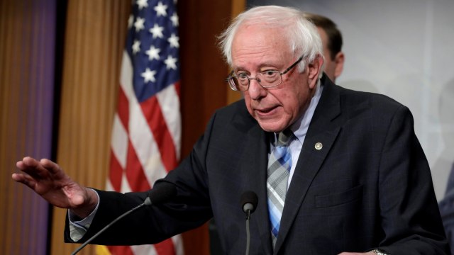 Senator Bernie Sanders. Foto: REUTERS/Yuri Gripas